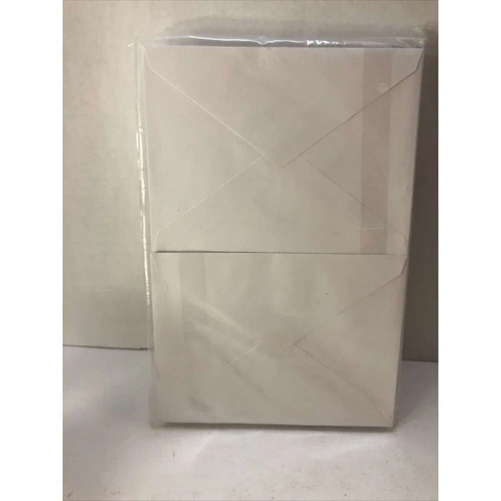 Blank Notecards And Envelopes 50 White 5”x6.5” By Paper Studio New Sealed